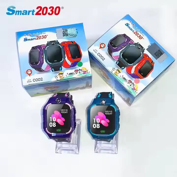 SIM Supported Kids Smart Watch (Smartberry C002) স্কুল ছুটির পরও চিন্তা মুক্ত থাকুন