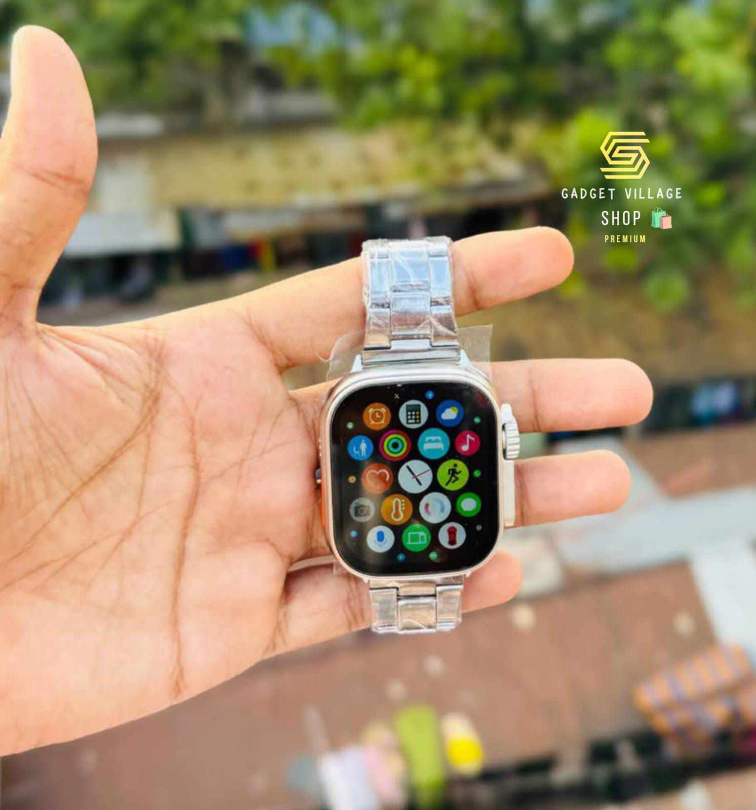 Y80 Smart Watch Premium Version (প্রিমিয়াম ডিজাইনের ৮ বেল্ট ও কভার ফ্রী) কিছু সময়ের জন্য অফার